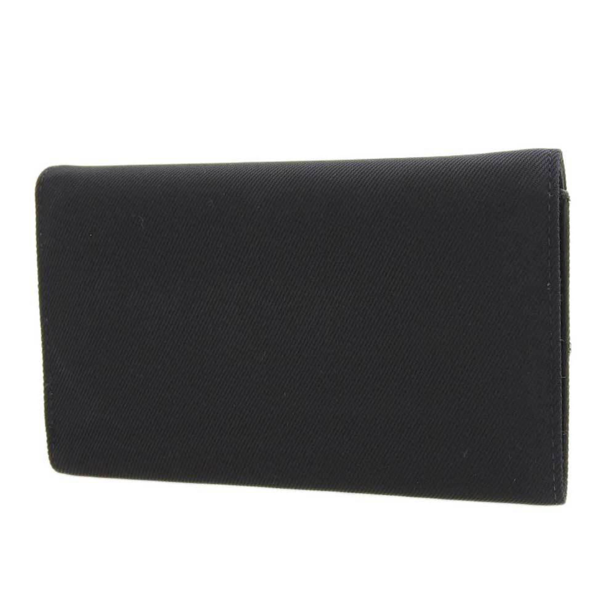 Fendi FENDI logo tri-fold wallet black