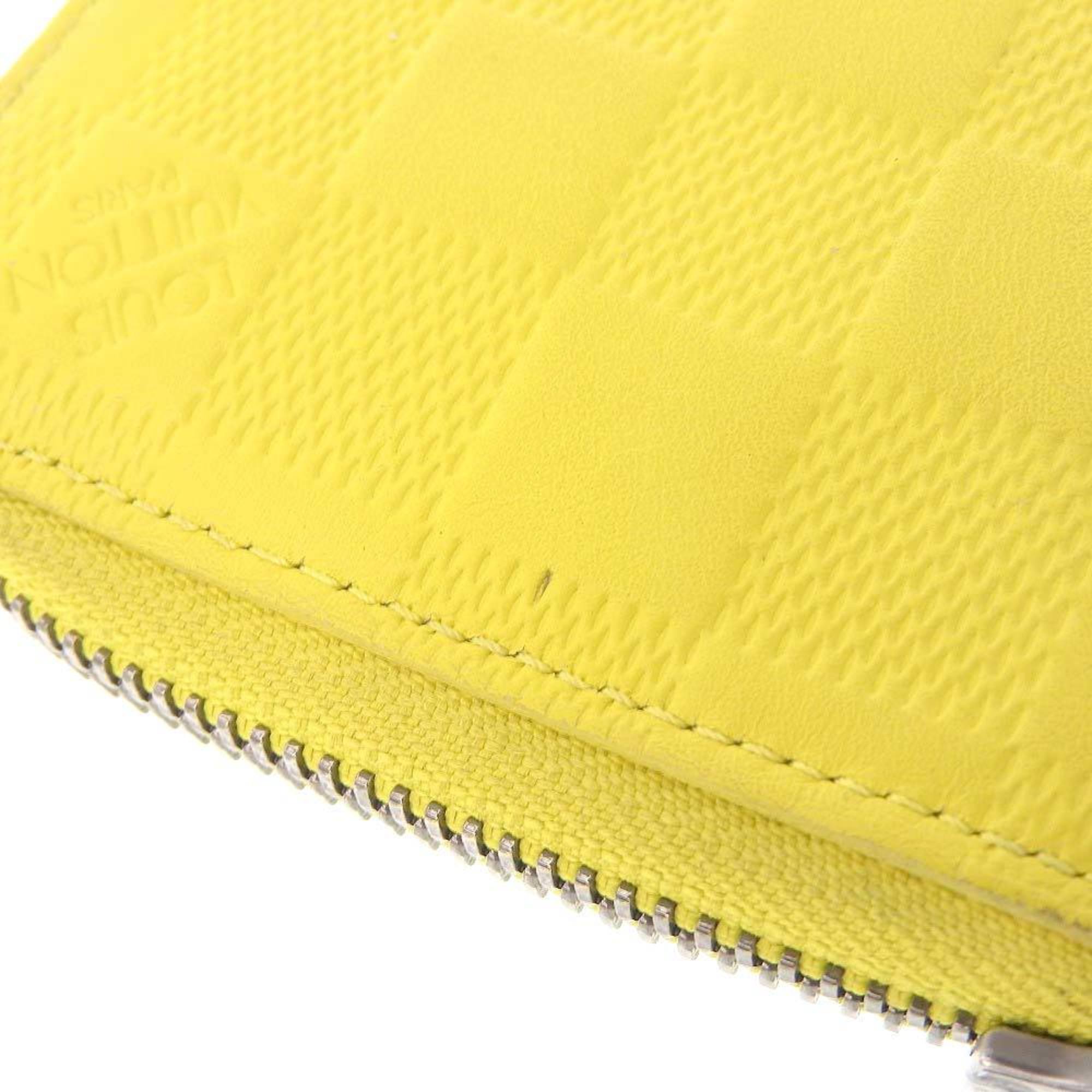 Louis Vuitton LOUIS VUITTON Damier Anfini Zippy Wallet Vertical Long Veil Asceed N62236