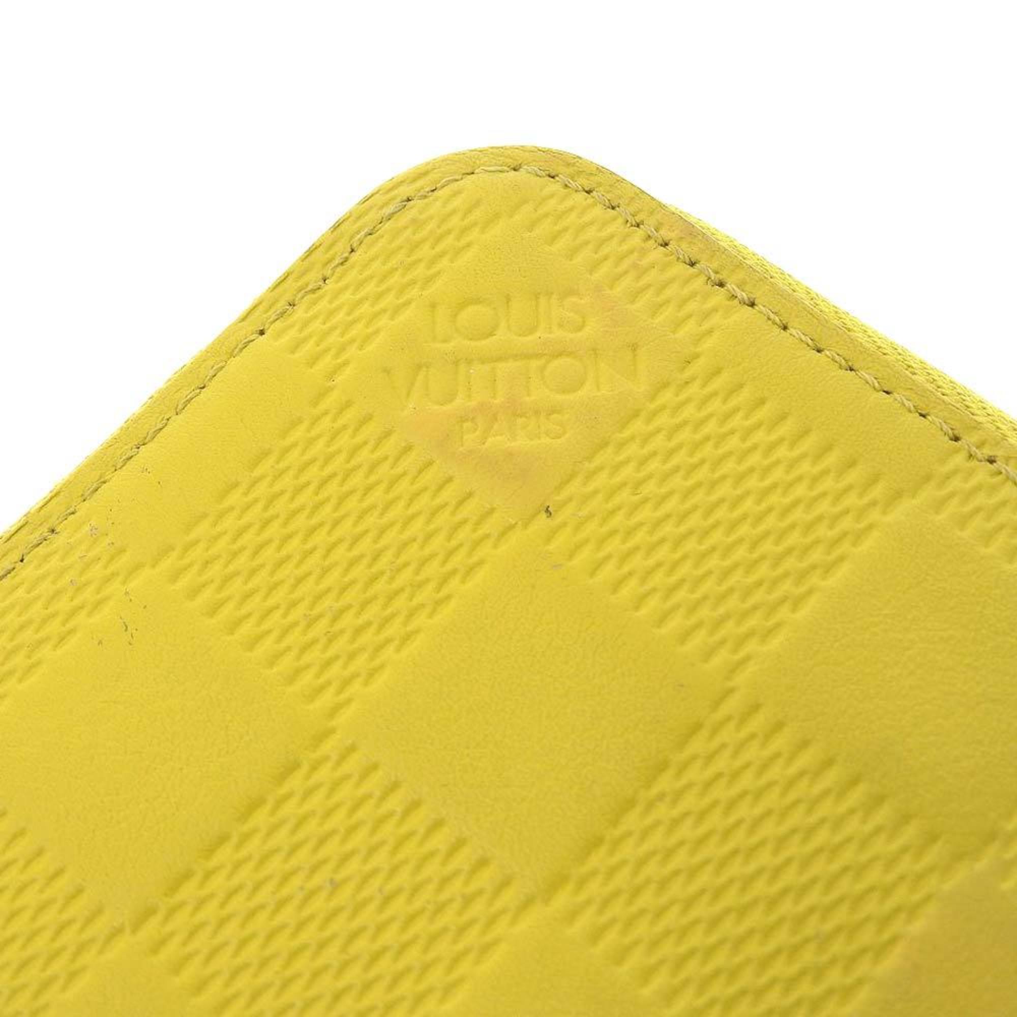 Louis Vuitton LOUIS VUITTON Damier Anfini Zippy Wallet Vertical Long Veil Asceed N62236