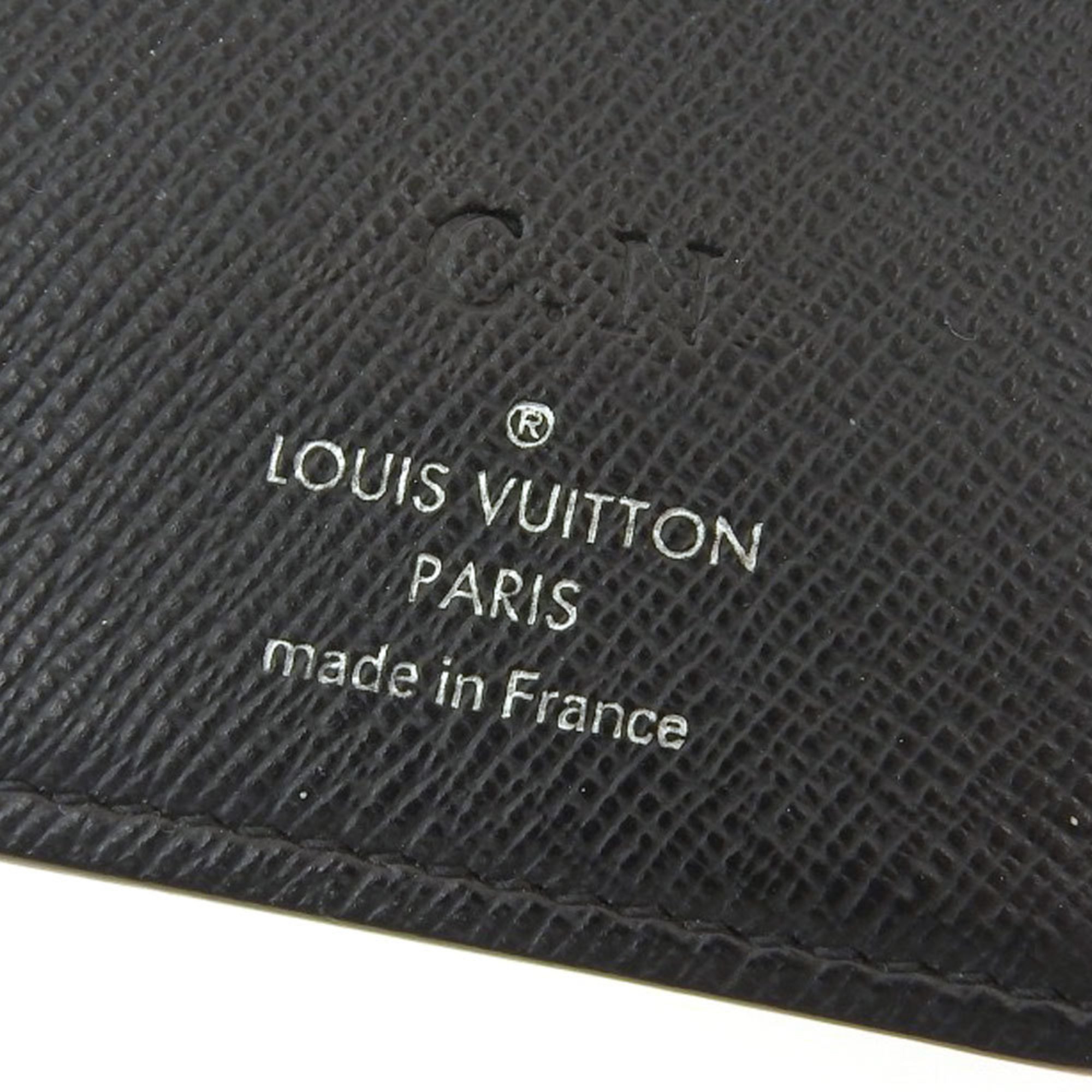 Louis Vuitton LOUIS VUITTON Damier Graphite Portefeuille Brother Bifold Long Wallet N62665