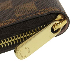 Louis Vuitton LOUIS VUITTON Damier Zippy Wallet Round Zipper Long Rose Ballerine N60046