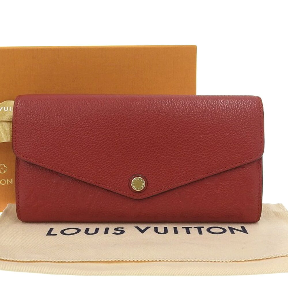 Louis Vuitton Wallet Monogram Implant Portefeuille Sarah Long Wallet