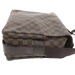 Louis Vuitton LOUIS VUITTON Damier Naviglio Shoulder Bag Ebene N45255