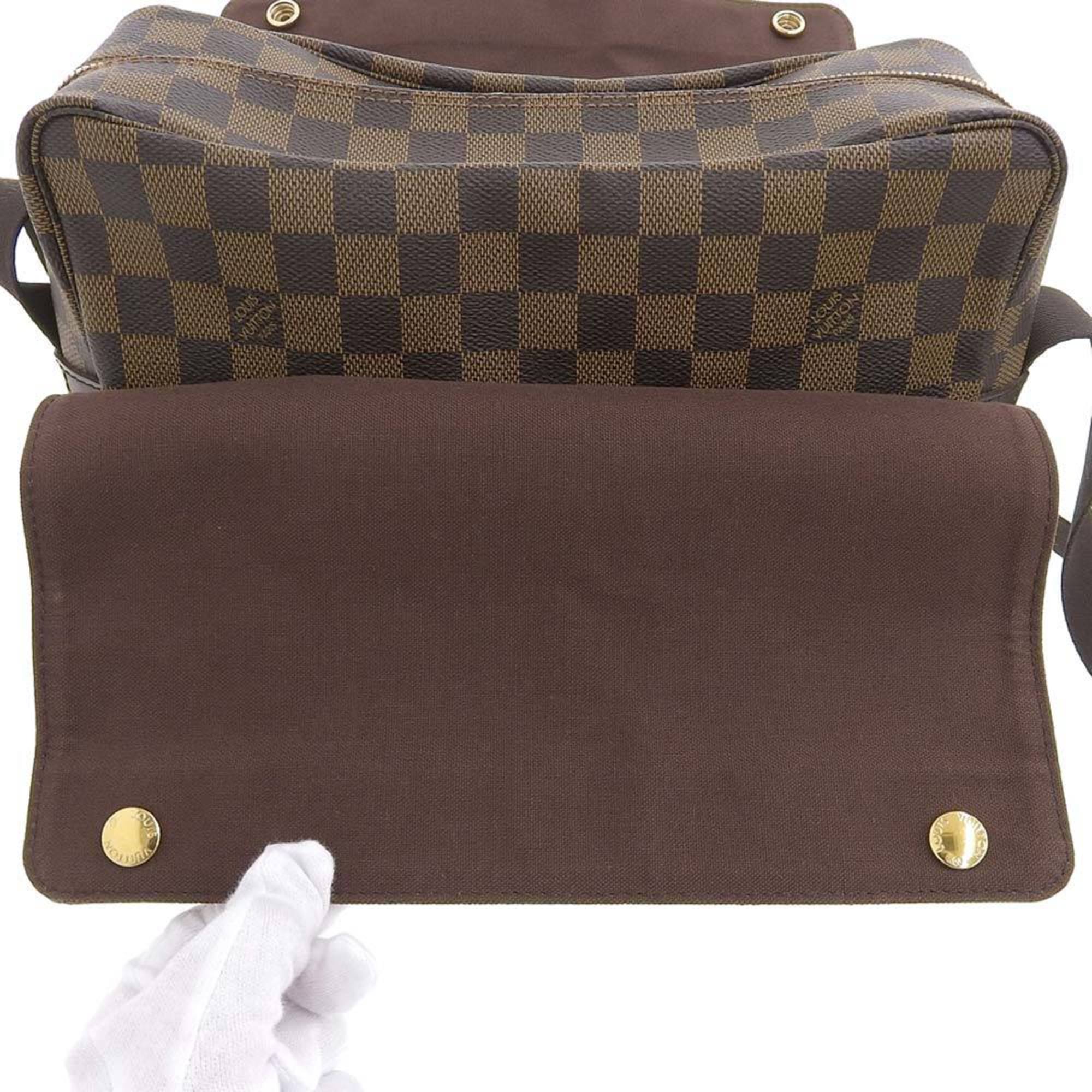 Louis Vuitton LOUIS VUITTON Damier Naviglio Shoulder Bag Ebene N45255