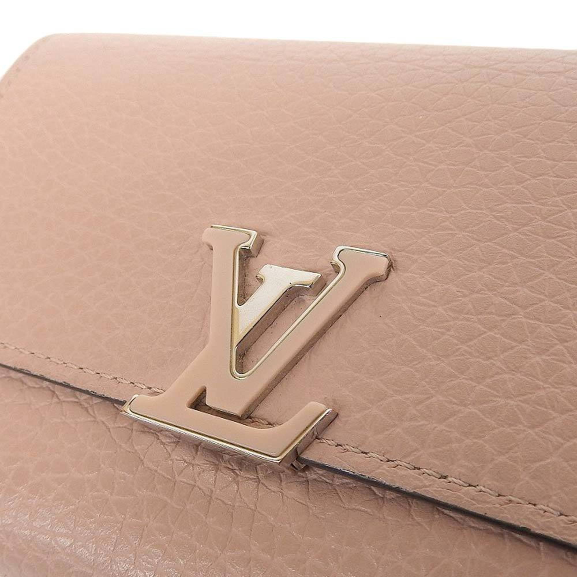 Louis Vuitton LOUIS VUITTON Portefeuille Capucine Compact Wallet Trifold Pink M62156