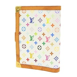 Louis Vuitton LOUIS VUITTON Monogram Multicolor Agenda PM Notebook Cover Bronze White R20896