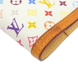 Louis Vuitton LOUIS VUITTON Monogram Multicolor Agenda PM Notebook Cover Bronze White R20896