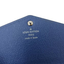 Louis Vuitton LOUIS VUITTON Epi Portefeuille Sarah long wallet with hook blue M60590