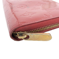 Louis Vuitton LOUIS VUITTON Monogram Vernis Zippy Organizer Round Zipper Long Wallet Pomme D'Amour M93611