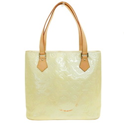 Louis Vuitton LOUIS VUITTON Monogram Vernis Houston Tote Bag M91055 Lime Yellow