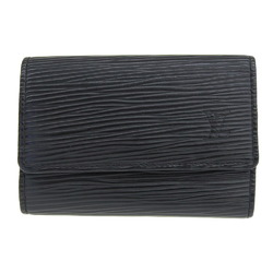 Louis Vuitton Epi Envelope Carte de Visite Card Case Black M60652 Belt Bag  Charm