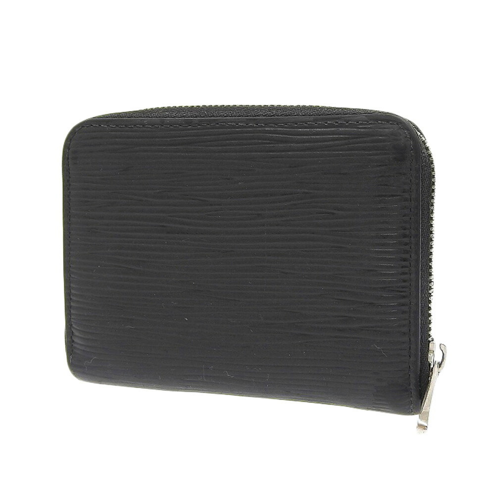 Louis Vuitton LOUIS VUITTON Epi Zippy Coin Purse Case Noir Black M60152