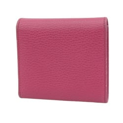 Gucci GUCCI swing trifold wallet pink 368234