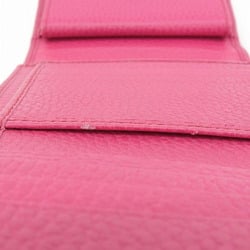 Gucci GUCCI swing trifold wallet pink 368234