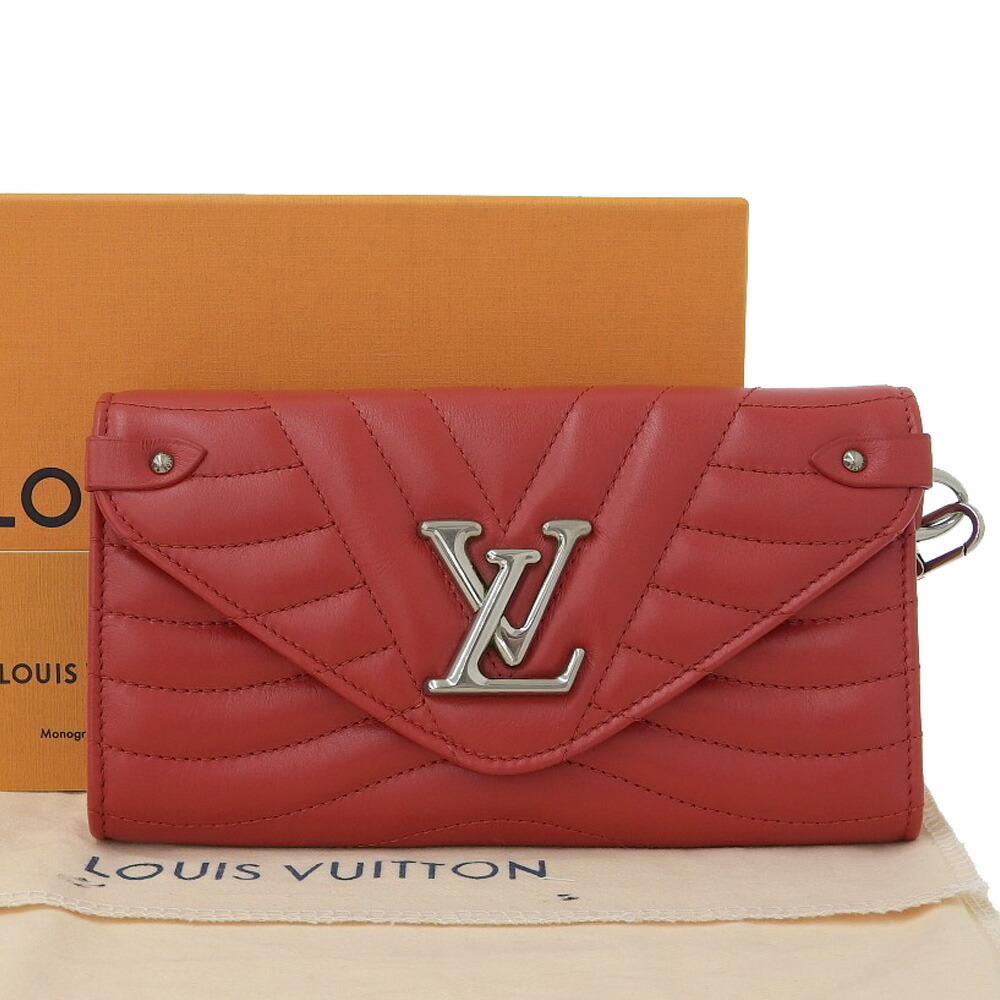 Louis Vuitton Leather New Wave Long Wallet