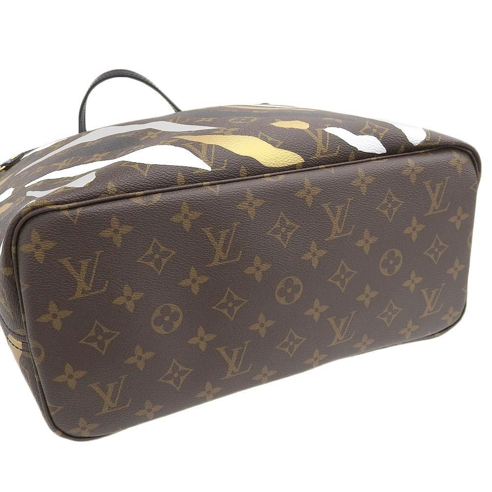 Louis Vuitton ~ LOL Monogram Camouflage Neverfull mm Tote Bag M45201 Auth 29024A