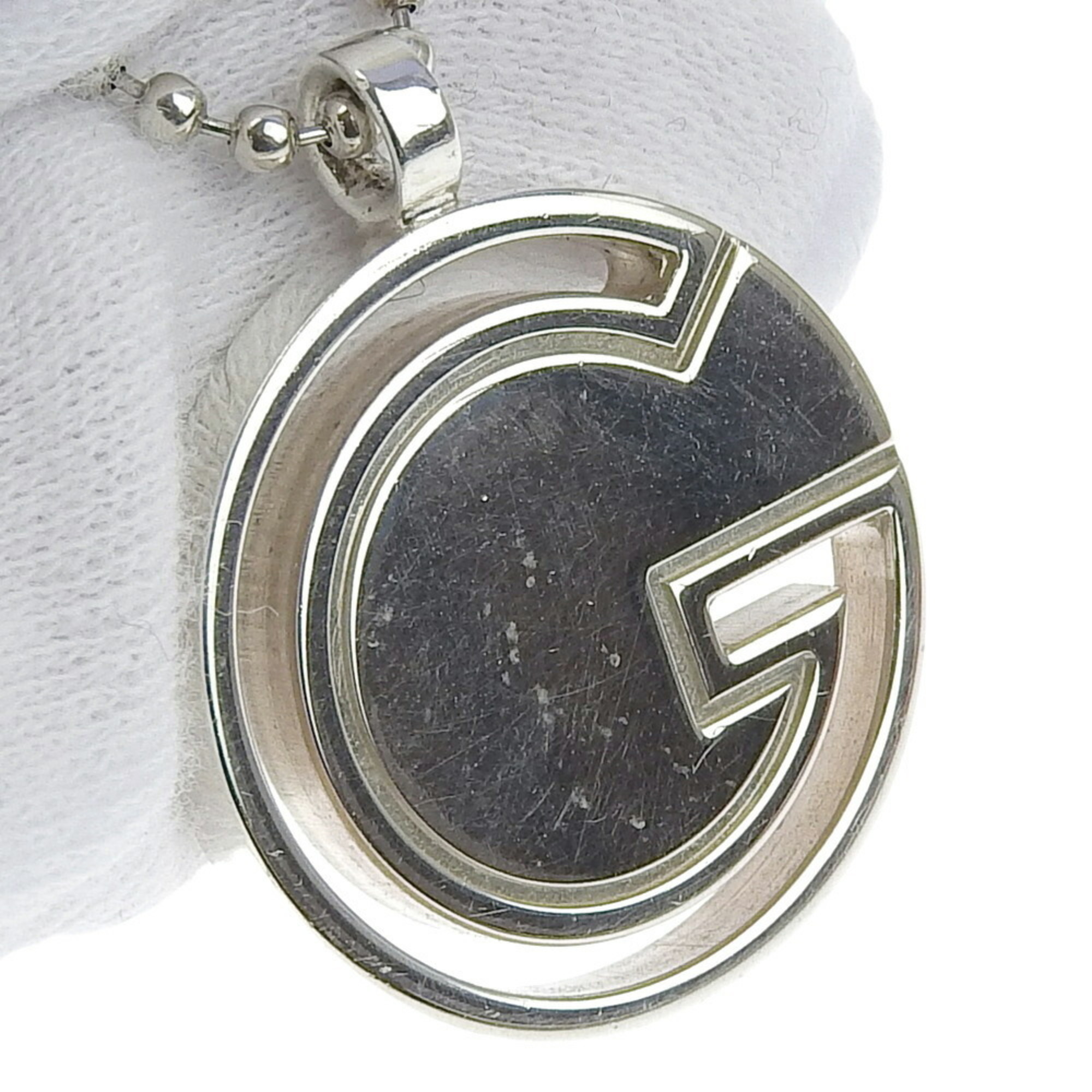 Gucci GUCCI round G ball chain necklace SV925