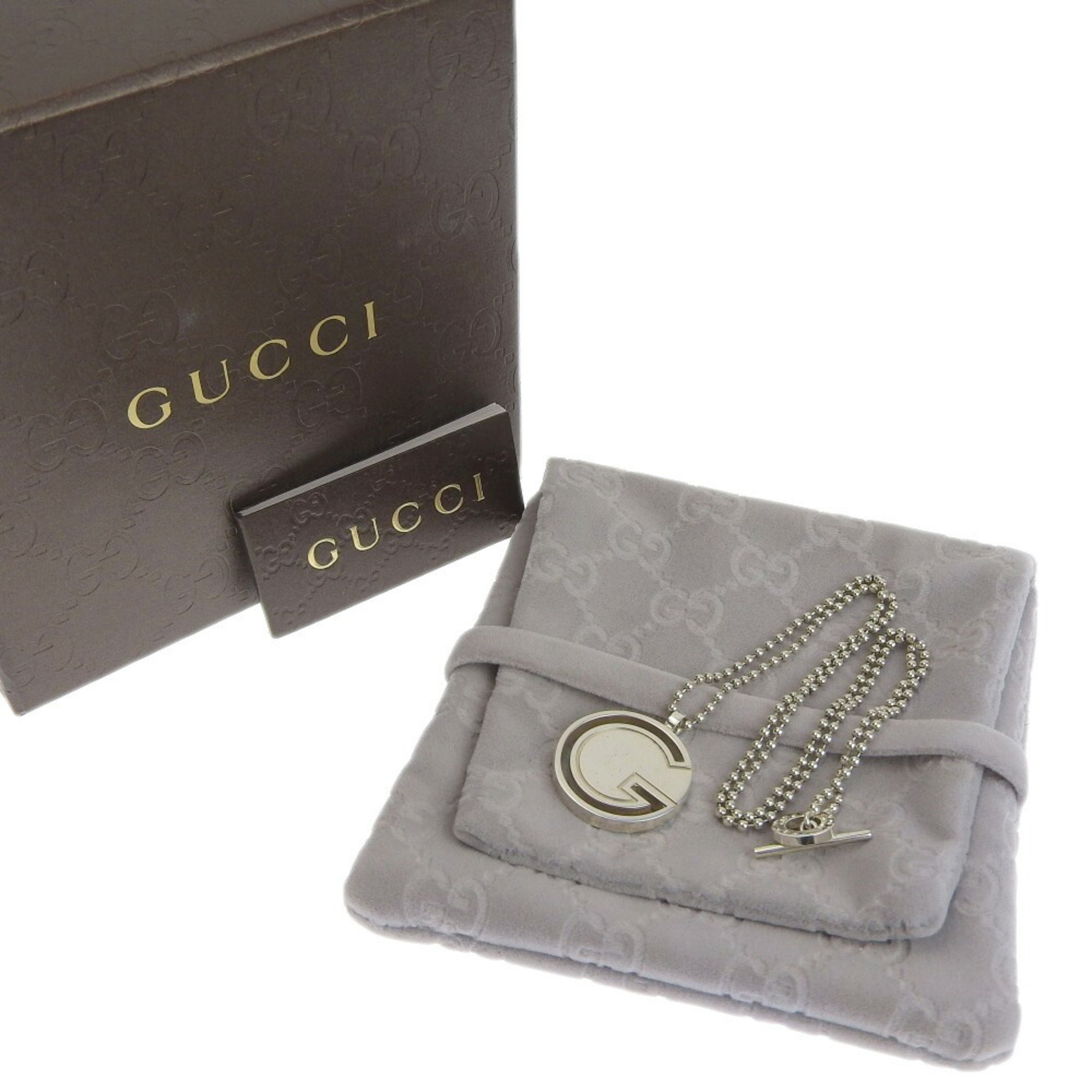 Gucci GUCCI round G ball chain necklace SV925
