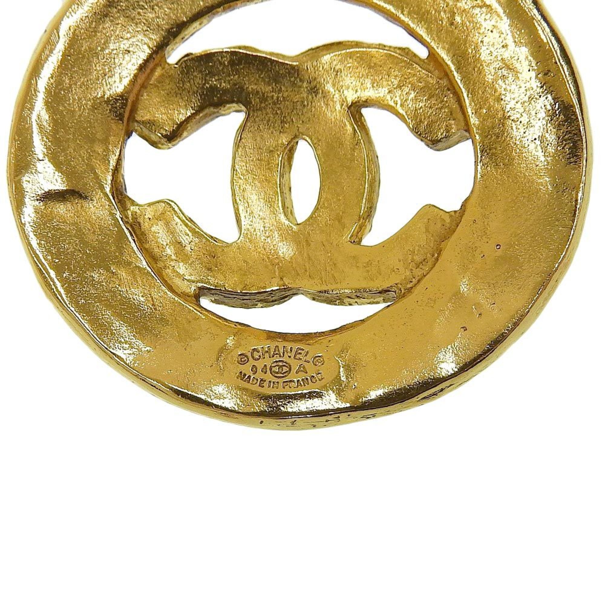 Chanel CHANEL chain belt here mark logo 94A Vintage
