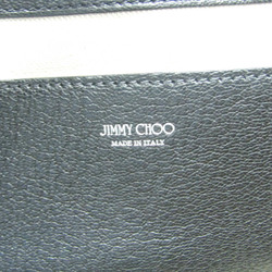 Jimmy Choo Robin Women's Leather Shoulder Bag,Tote Bag Black