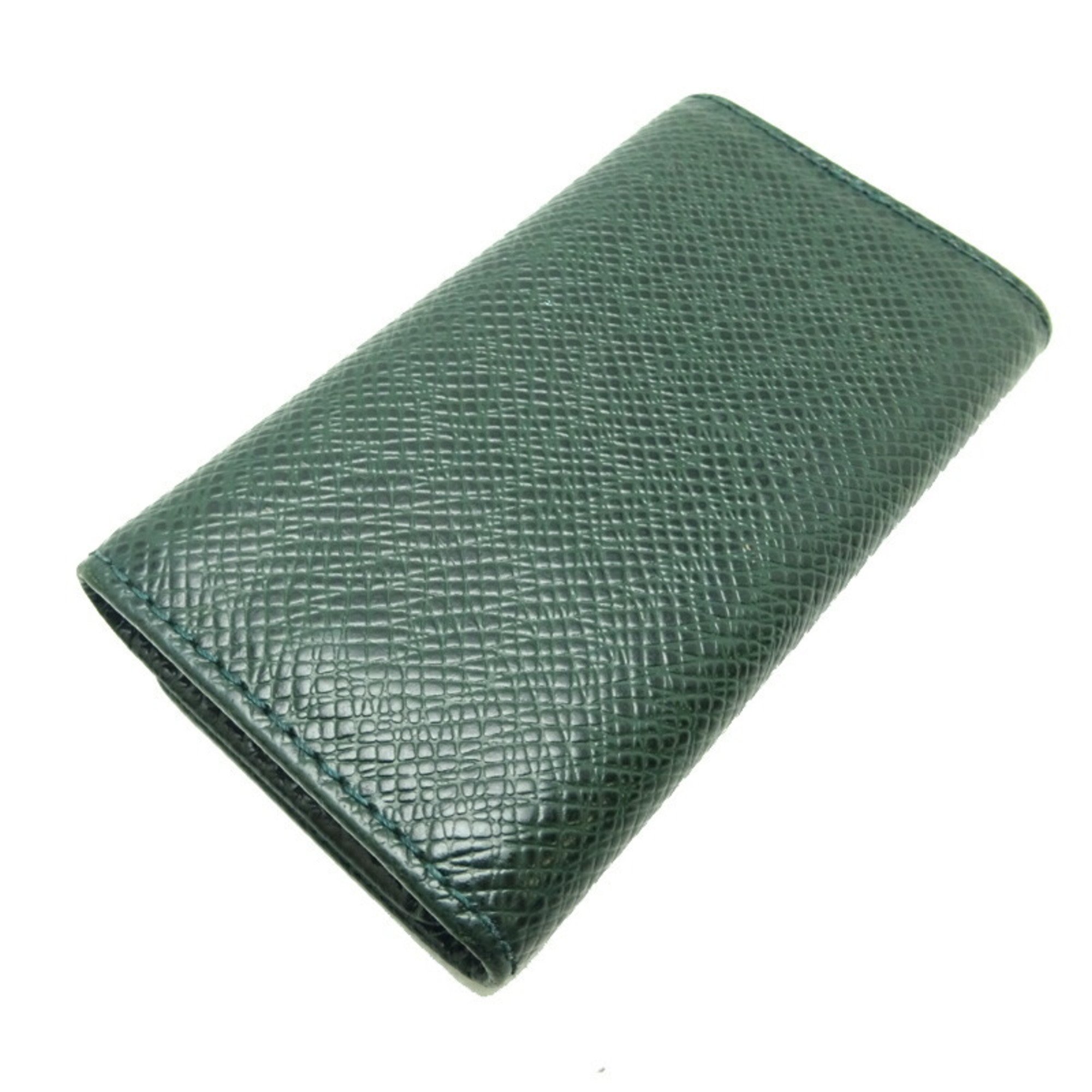 Louis Vuitton Multicle 4 Women's/Men's Key Case M30524() Taiga Epicea (Green)