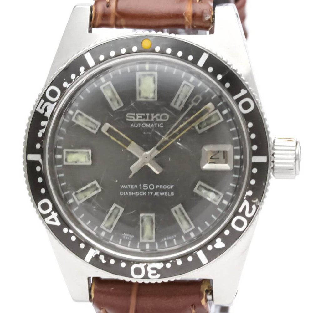 Vintage SEIKO Diver 150M First Model Steel Mens Watch 6217-8001 BF546266 |  eLADY Globazone