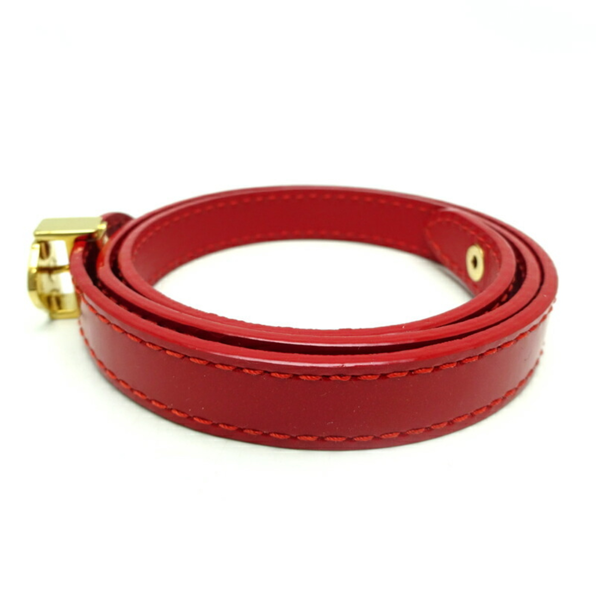 Louis Vuitton Brasserie Box It Women's Bracelet M6741 Vernis Rouge (Red)