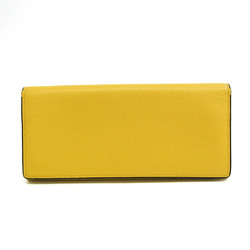 Valextra V8L42  Long Wallet (bi-fold) Yellow