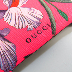 Gucci Leather Phone Bumper For IPhone X Pink 550800