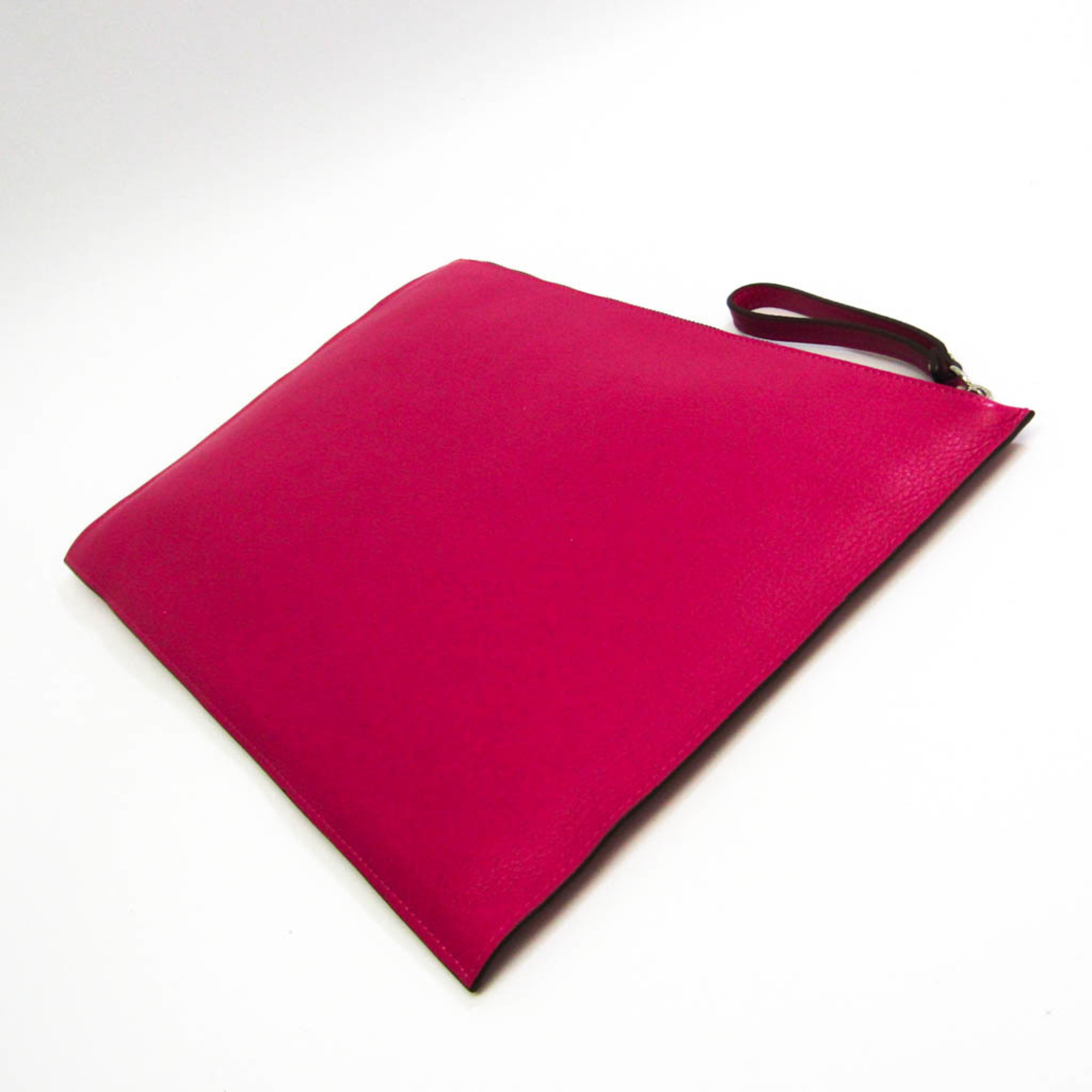 J&M Davidson Women's Leather Clutch Bag Pink