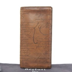 BERLUTI Calligraphy Folio Wallet Brown