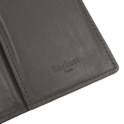 BERLUTI Calligraphy Folio Wallet Brown