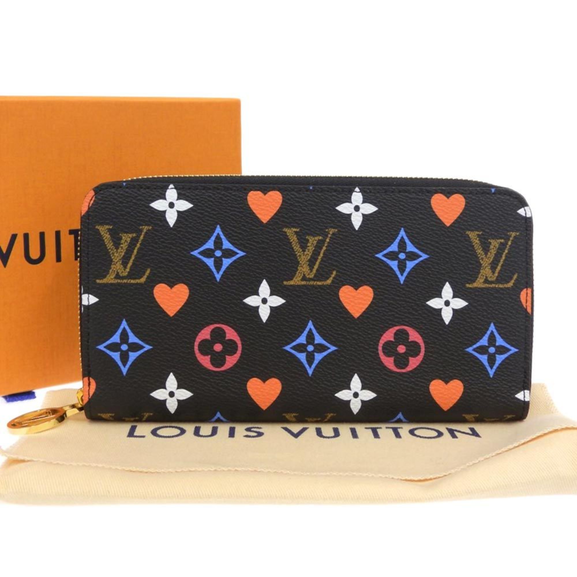 Louis Vuitton LOUIS VUITTON Game On Monogram Zippy Wallet Round Zipper Long M80323