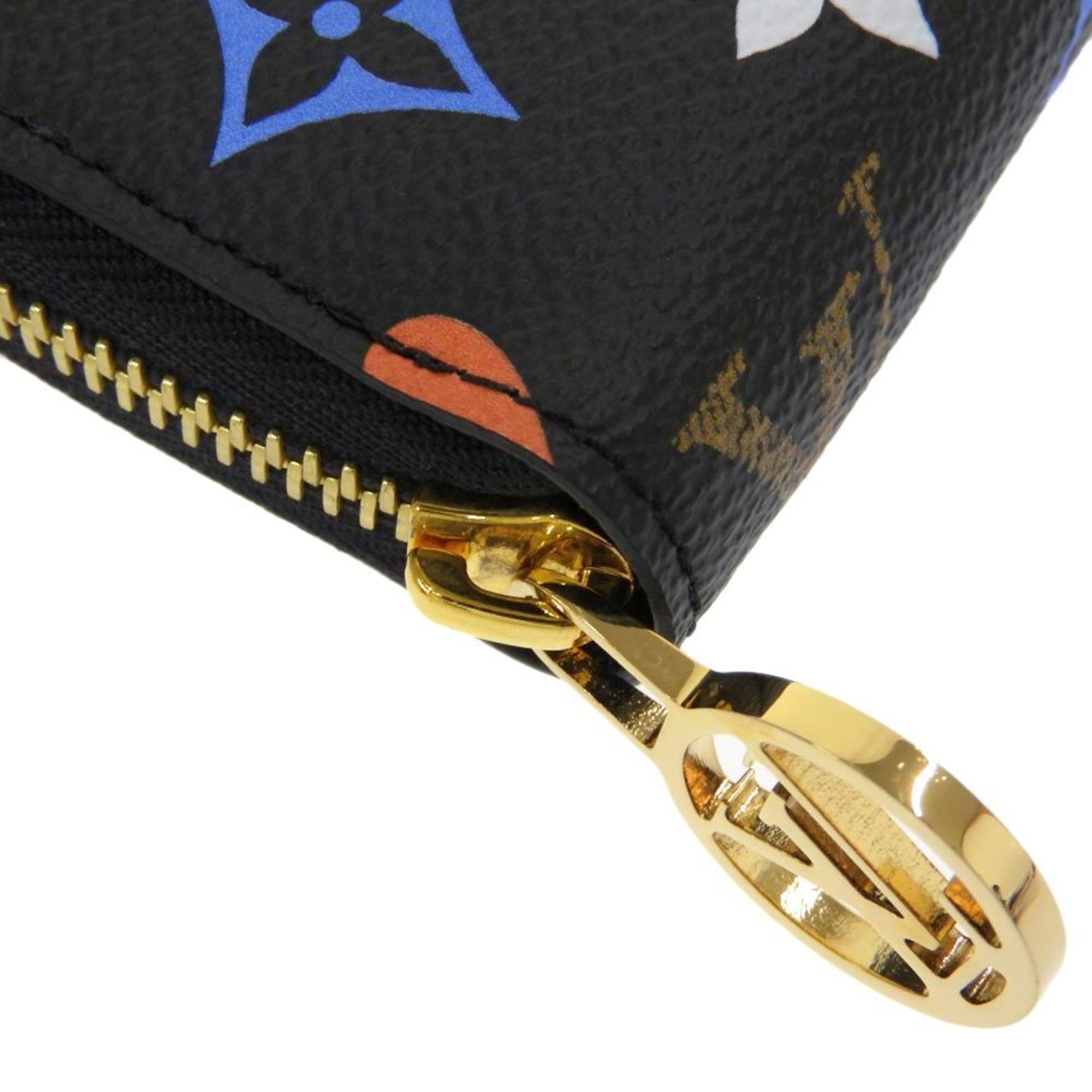 Louis Vuitton LOUIS VUITTON Game On Monogram Zippy Wallet Round Zipper Long M80323