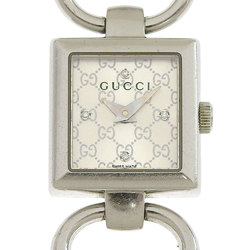 Gucci GUCCI Ladies Quartz Battery Watch 4P Diamond Interlocking G Dial 120