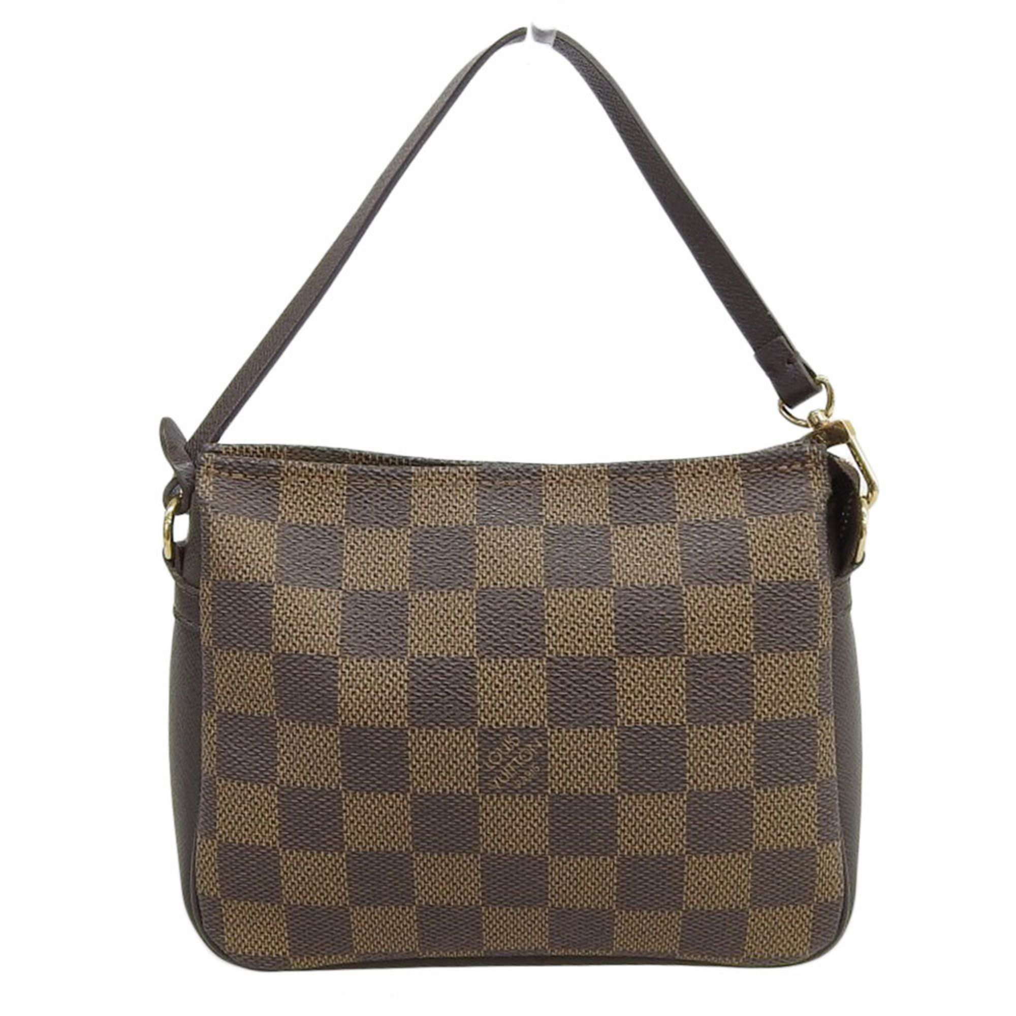 Louis Vuitton LOUIS VUITTON Damier Truth Makeup Pouch Ebene N51982