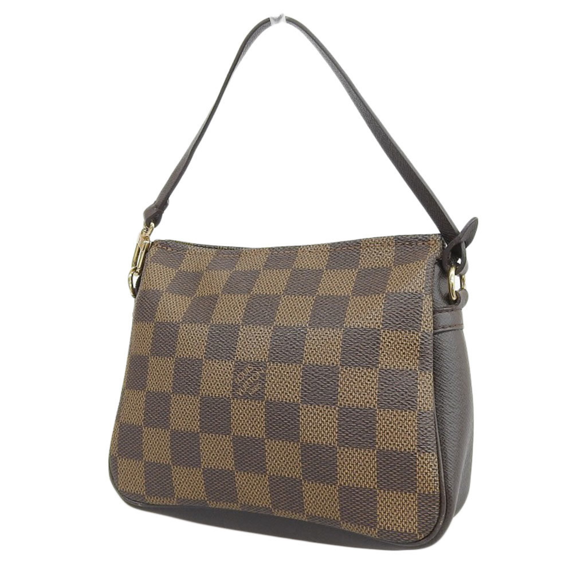 Louis Vuitton LOUIS VUITTON Damier Truth Makeup Pouch Ebene N51982