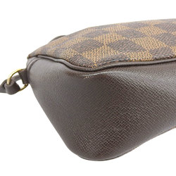 Louis Vuitton LOUIS VUITTON Damier Truth Makeup Pouch Ebene N51982