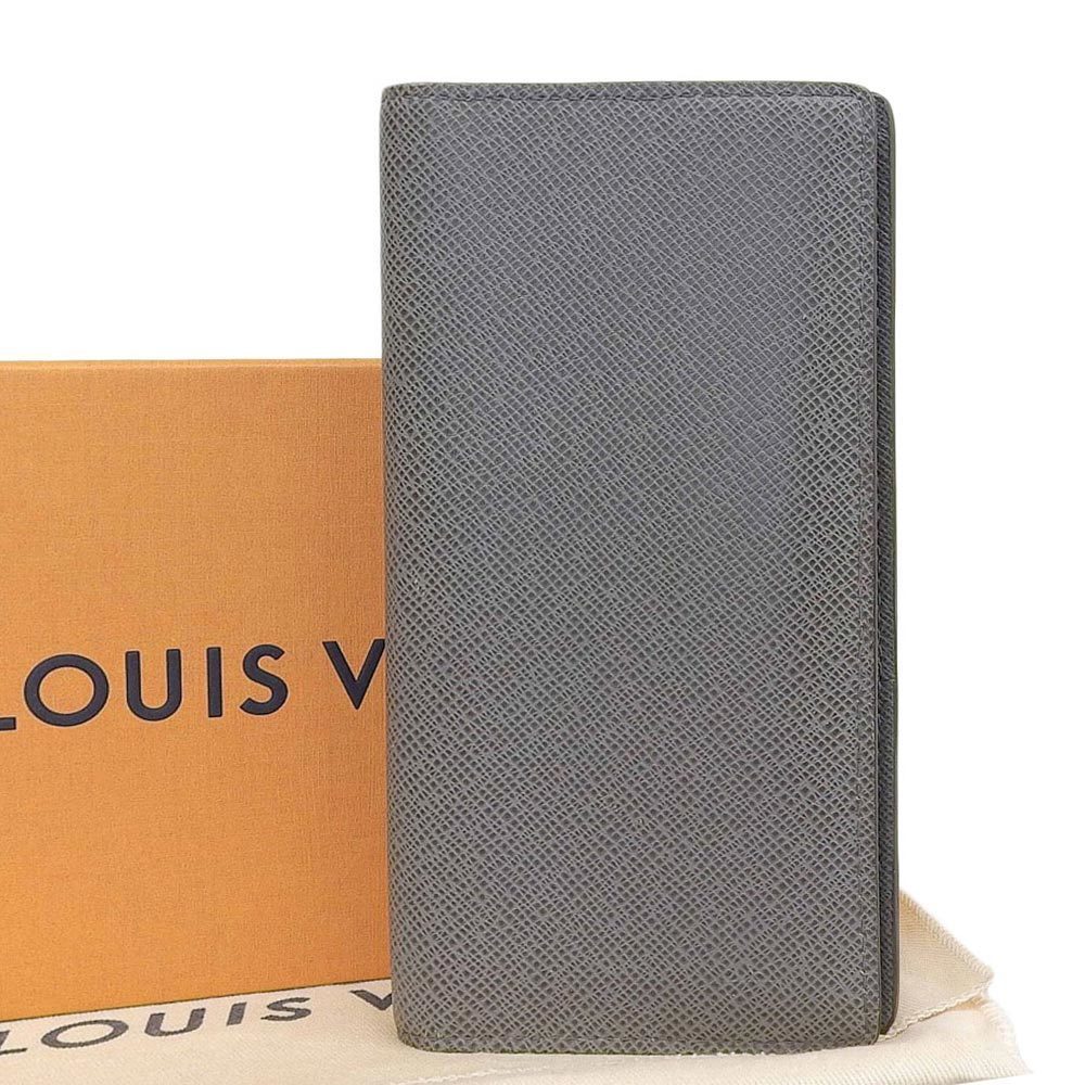 Louis Vuitton M32653 Portefeuille Brother Long Wallet Taiga Leather Men's  LOUIS VUITTON