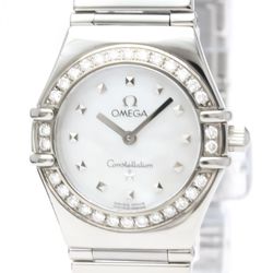 Polished OMEGA Constellation My Choice Diamond MOP Dial Watch 1465.71 BF549936