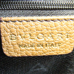 Bvlgari B.zero1 Women's Leather Shoulder Bag Light Brown