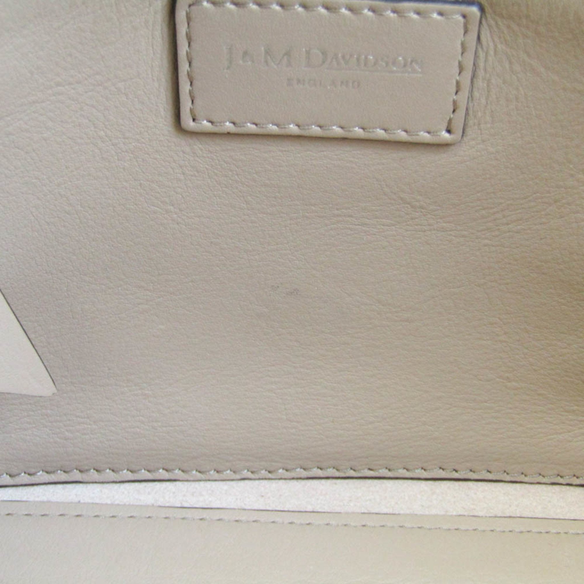 J&M Davidson BELLE Women's Leather Handbag,Shoulder Bag Beige