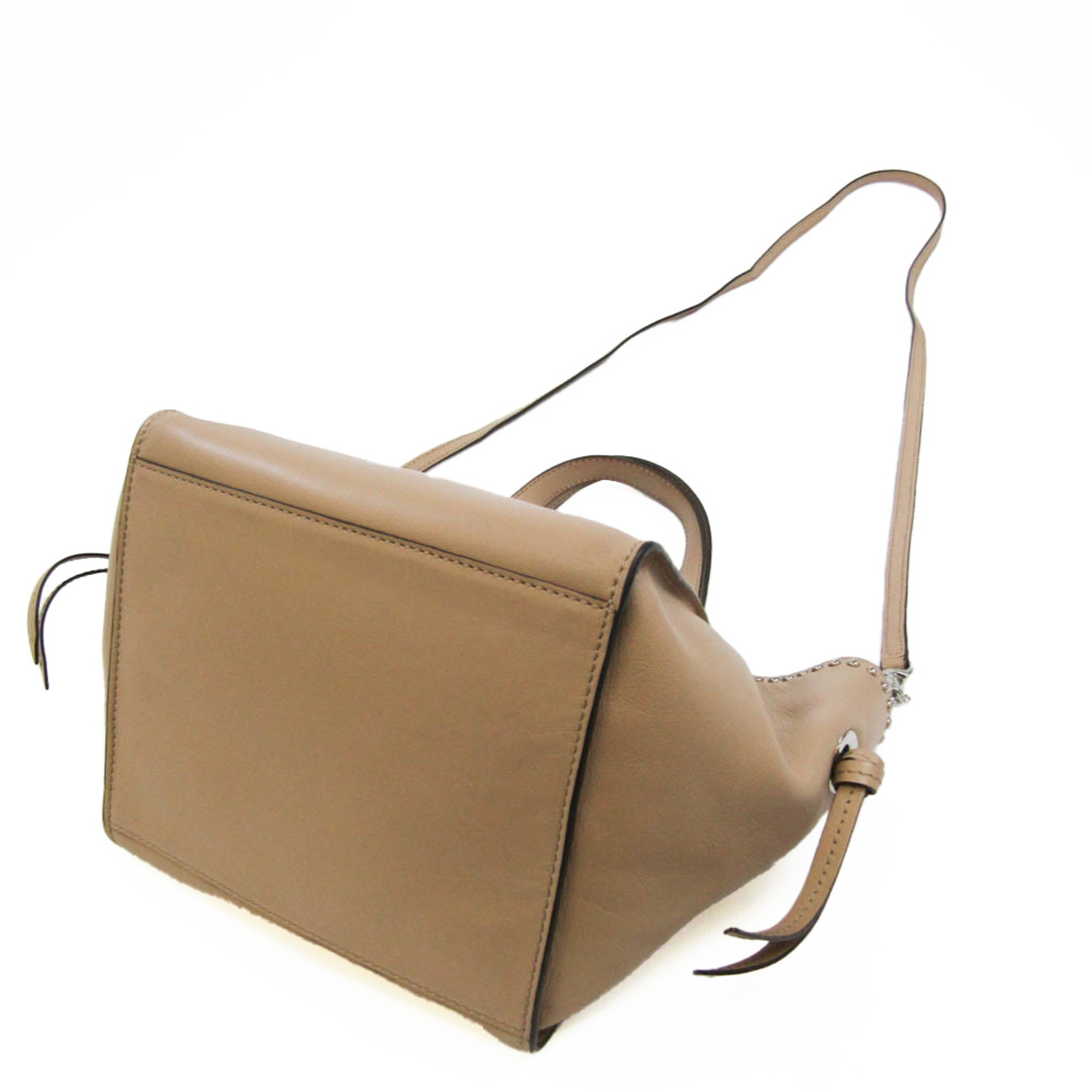 J&M Davidson BELLE Women's Leather Handbag,Shoulder Bag Beige