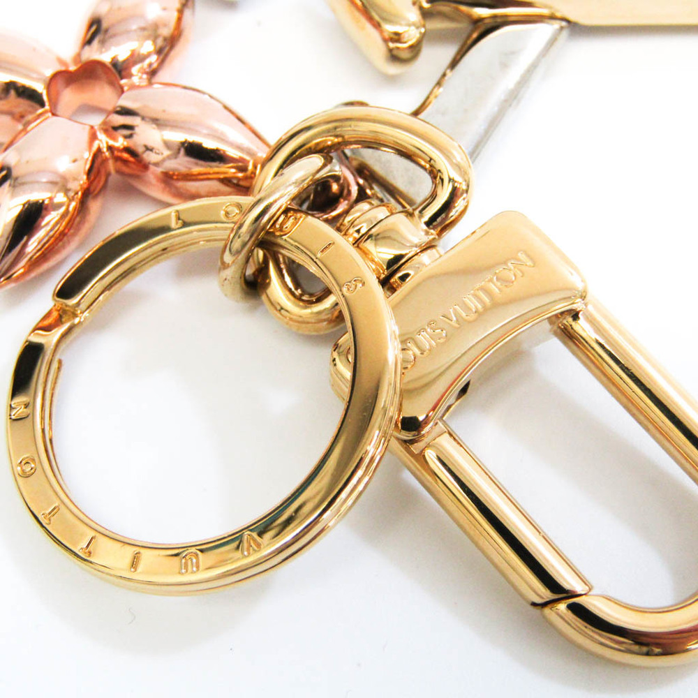Louis Vuitton LV New Wave Key Holder M68449 Keyring (Gold,Silver) | eLADY  Globazone