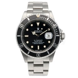 Rolex Submariner Oyster Perpetual Watch Stainless Steel 16610 Men's