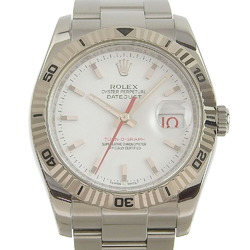 Rolex ROLEX tanograph D number men's self-winding watch white dial 116264