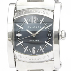 Polished BVLGARI Assioma Steel Automatic Mens Watch AA44S BF549937