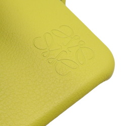 Loewe LOEWE iPhone X/XS case elephant yellow series leather