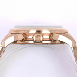 Michael Kors MK8096 Stainless Steel Pink Gold Quartz Chronograph Unisex Dial Watch A-Rank