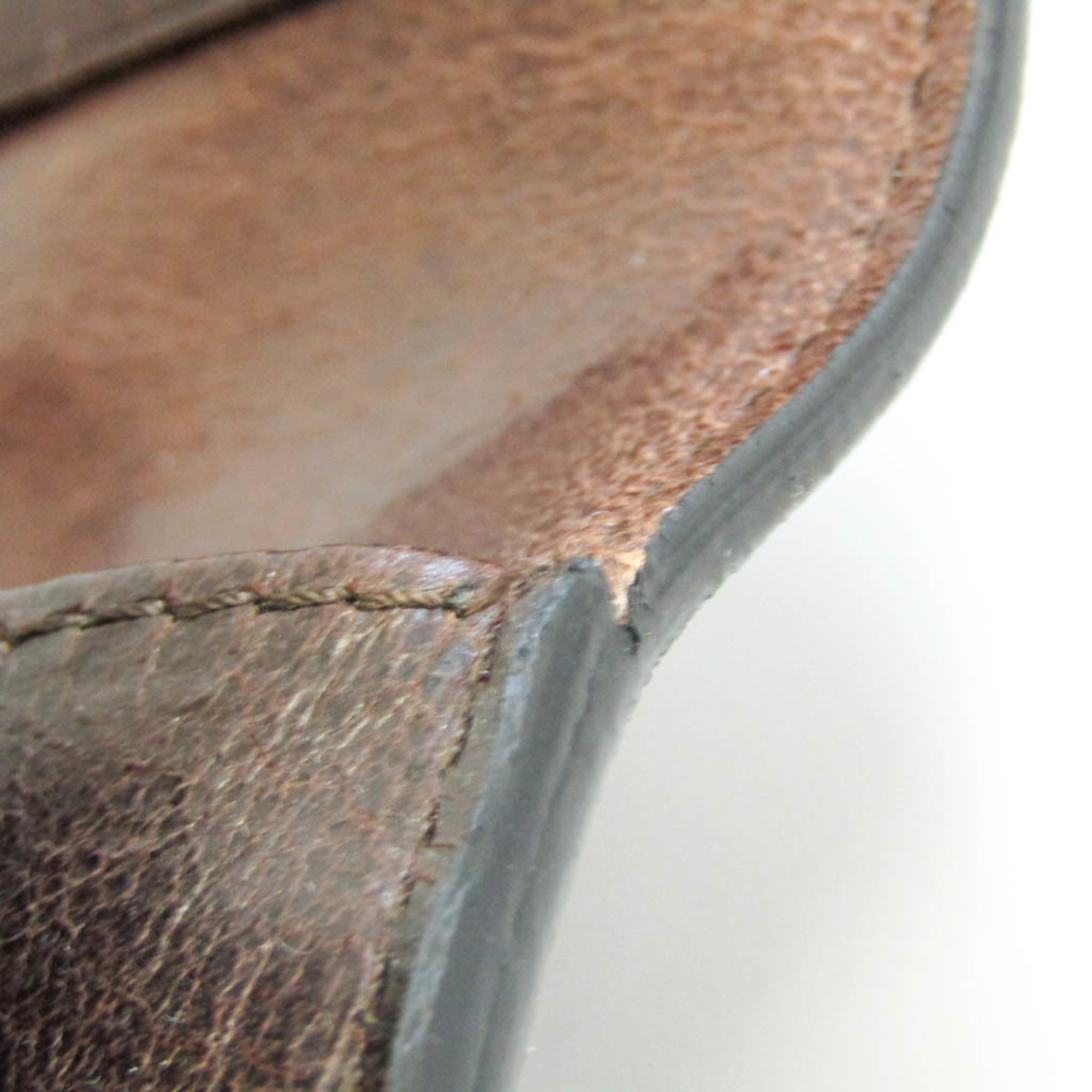 Furla Men's Leather Long Wallet (bi-fold) Brown